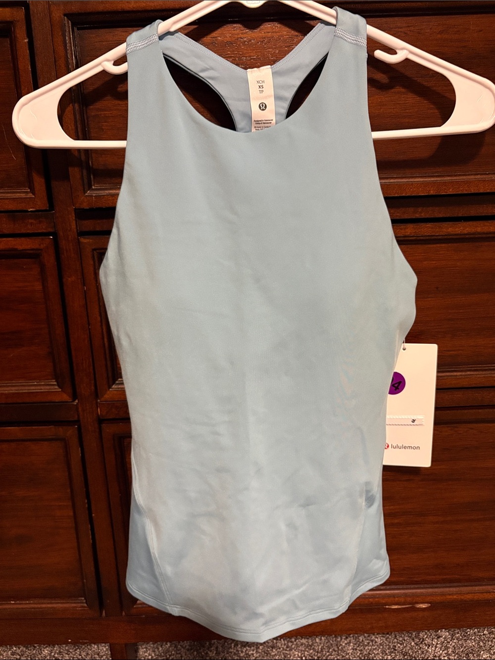 Lululemon Racerback High Neck Tennis Tank